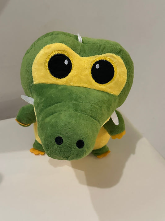 Adorable Green Crocodile Stuffed Toy – Soft & Cuddly Plush Animal for Kids & Gifts”